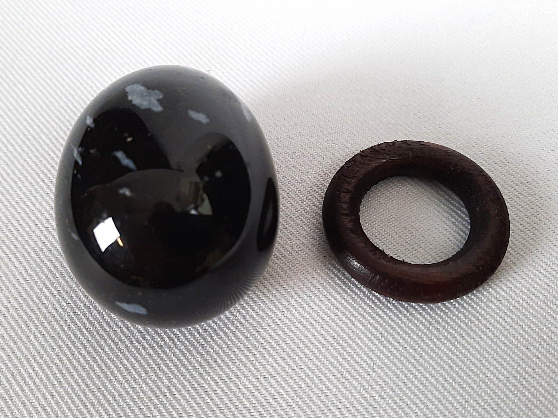 Pierres précieuses: SNOWFLAKE OBSIDIAN EI Stein – D'occasion à Beinwil am See par Restwert_Beinwil
