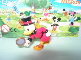 Dagobert Duck Disney-Minifigur mit Lupe