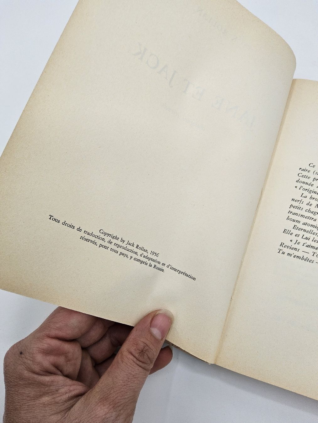 Libri: Jane et Jack, Jack Rollan. Edition 1956 – Usato da Le Lignon venduto da vanessatrolliet 3