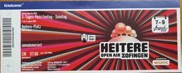 Drei Tage HEITERE Open Air ZOFINGEN