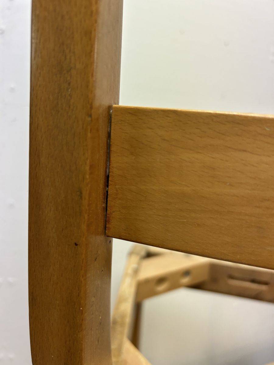 Chaises: Holzstuhl, Biedermeier unrestauriert – Défectueux à Uster par Stromboli7 2