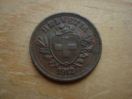 (W5) 1 Rappen 1912