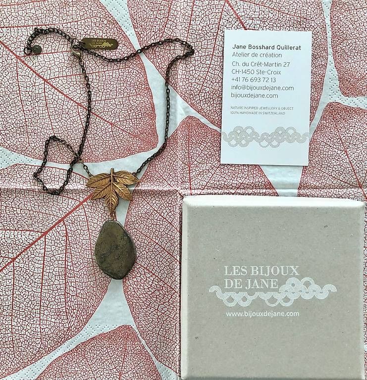 Ketten: Collier végétal Les Bijoux de Jane – Neu (gemäss Beschreibung) aus Le Crêt-p-Semsales von staglione69 1