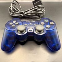 PS2 Controller Blau Transparent