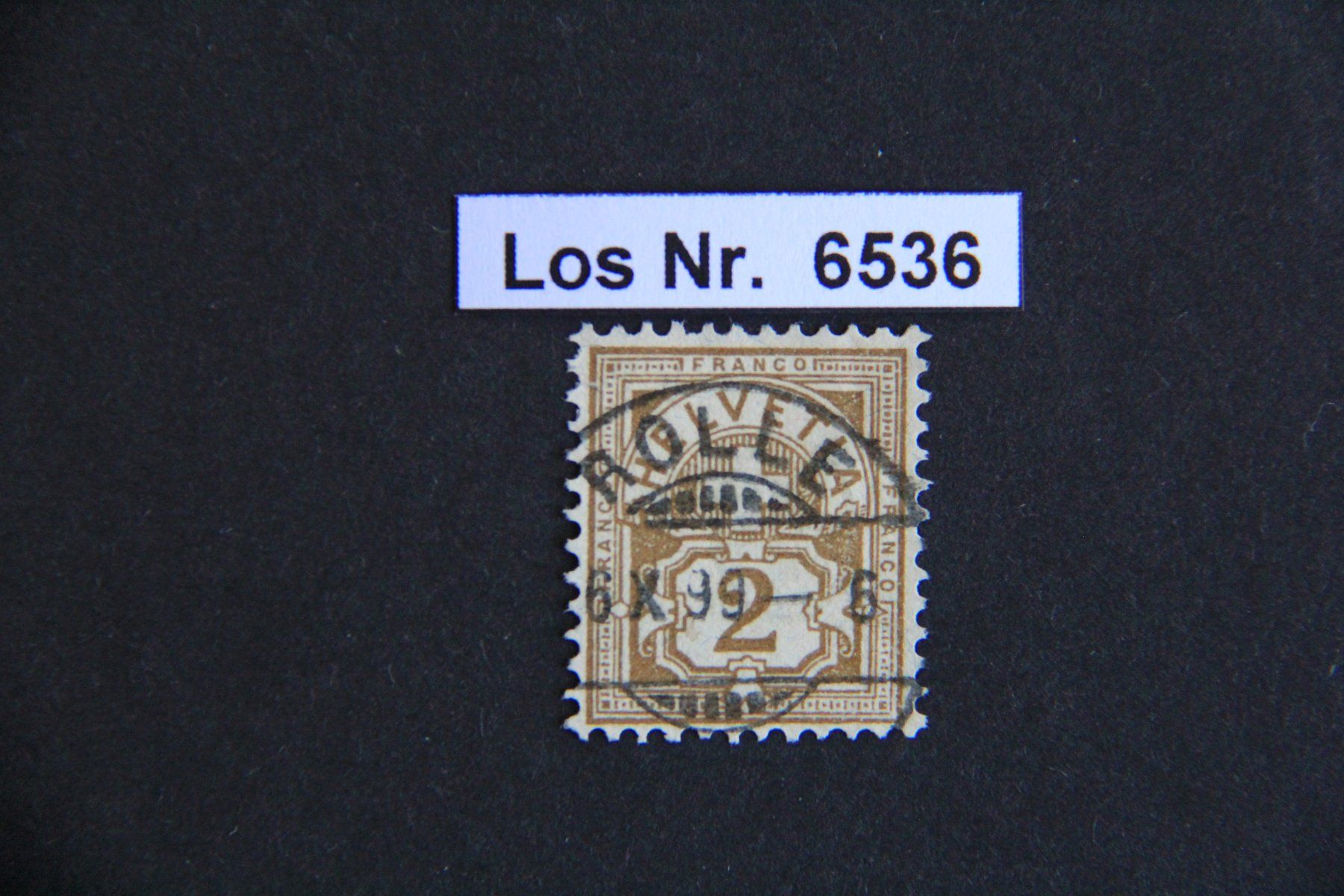 Tutti i francobolli: CH 1894 sauberer Vollstempel                        Los 6536 – Usato da Volken venduto da jukon65