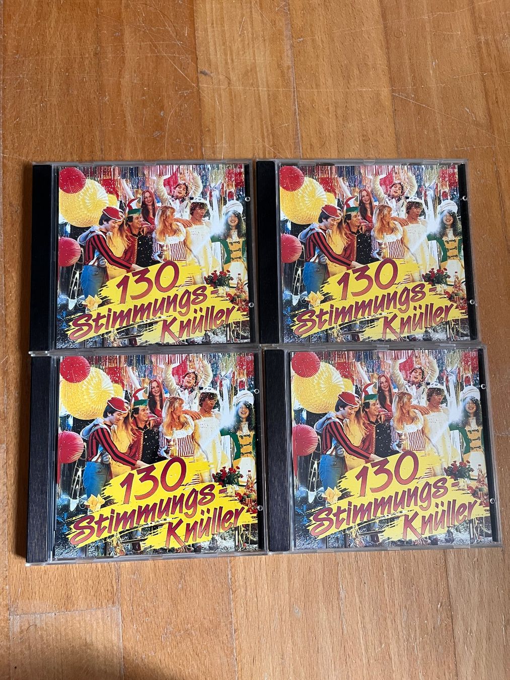CD: 130 Stimmungs-Knüller (4 CDs, Compilation) – Usato da Winterthur venduto da dramp