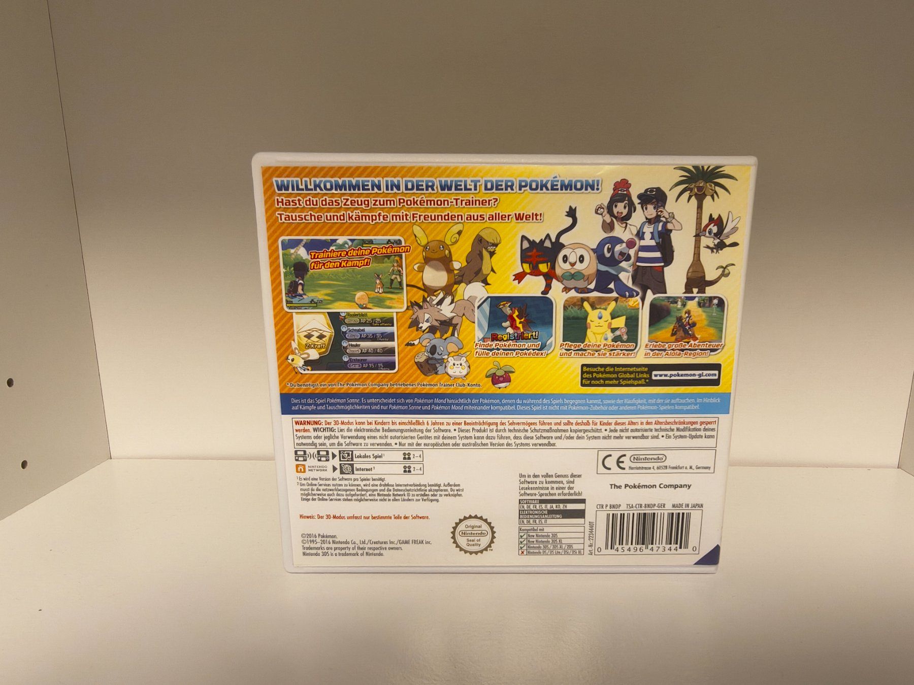 Giochi: Nintendo 3DS - Pokemon Sonne OVP – Usato da Schaffhausen venduto da thugNme 2