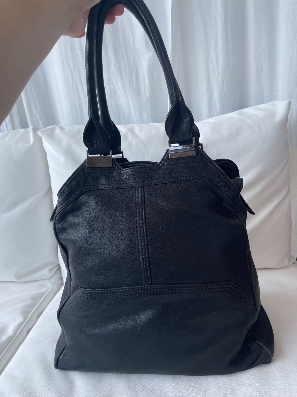 Diesel Taschen für Damen: Diesel Schultertasche aus Leder schwarz – Gebraucht aus Olten von hahnice99 5