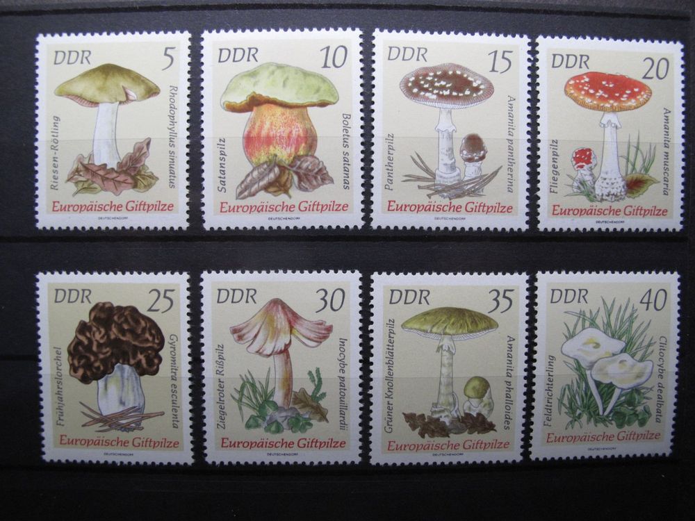 Prophila Collection Bulgarien Briefmarken 3886-3891 - Giftpilze 1991 Postfrisch MNH
