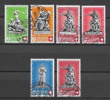 1940:Propa Geschichtliche Motive Serie B3-B6 + B5c + B7 gest