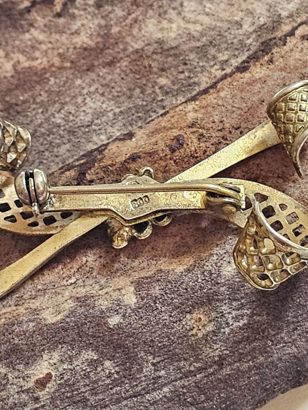 Broches & Aiguilles: Vintage Brosche 800 Silber Schleife – D'occasion à Zürich par MaisonBelleCachet 2