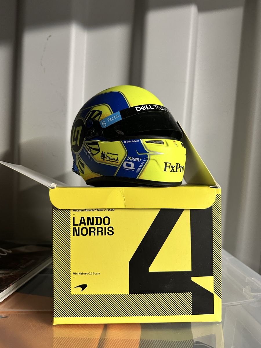 Giocattoli: Casque Lando Norris 1:2 2019 – Usato da Grancy venduto da arn_lmj6