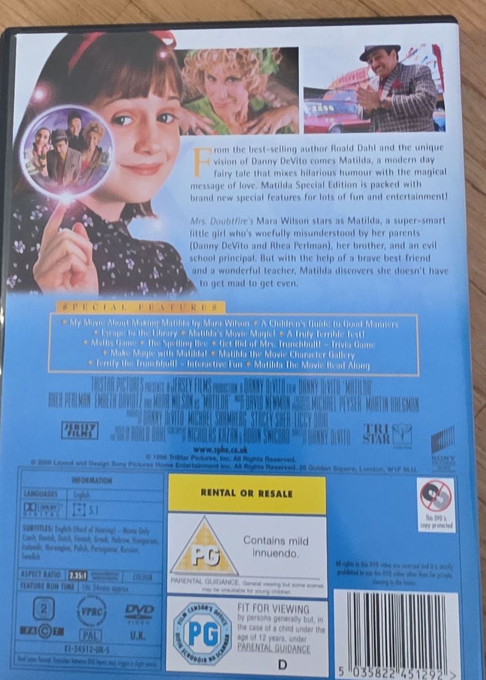 Alle DVDs: Matilda DVD – Gebraucht aus Belp von aleanel100 1