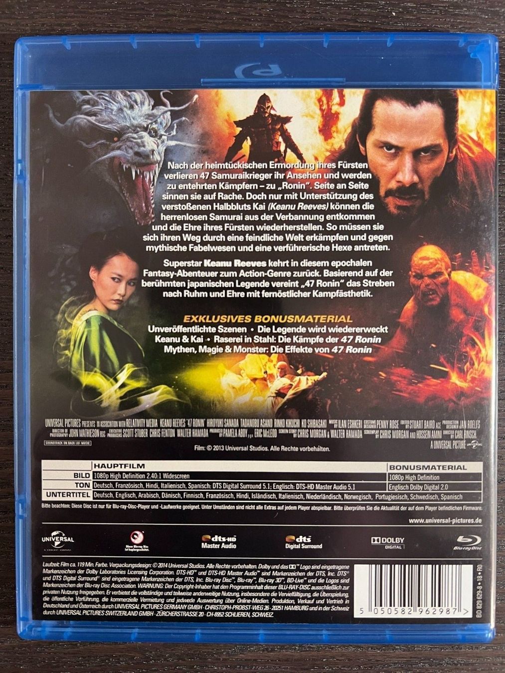 Tutti i DVDs: 47 Ronin – Usato da Zürich venduto da Blu-ray_ZH 1