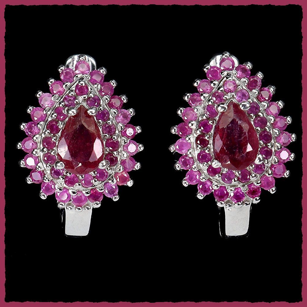 Orecchini pendenti & Orecchini a lobo: ♛ Rubin 925 Silberohrringe – Nuovo e nell'imballaggio originale da Oberglatt ZH venduto da Hot-Spot 3