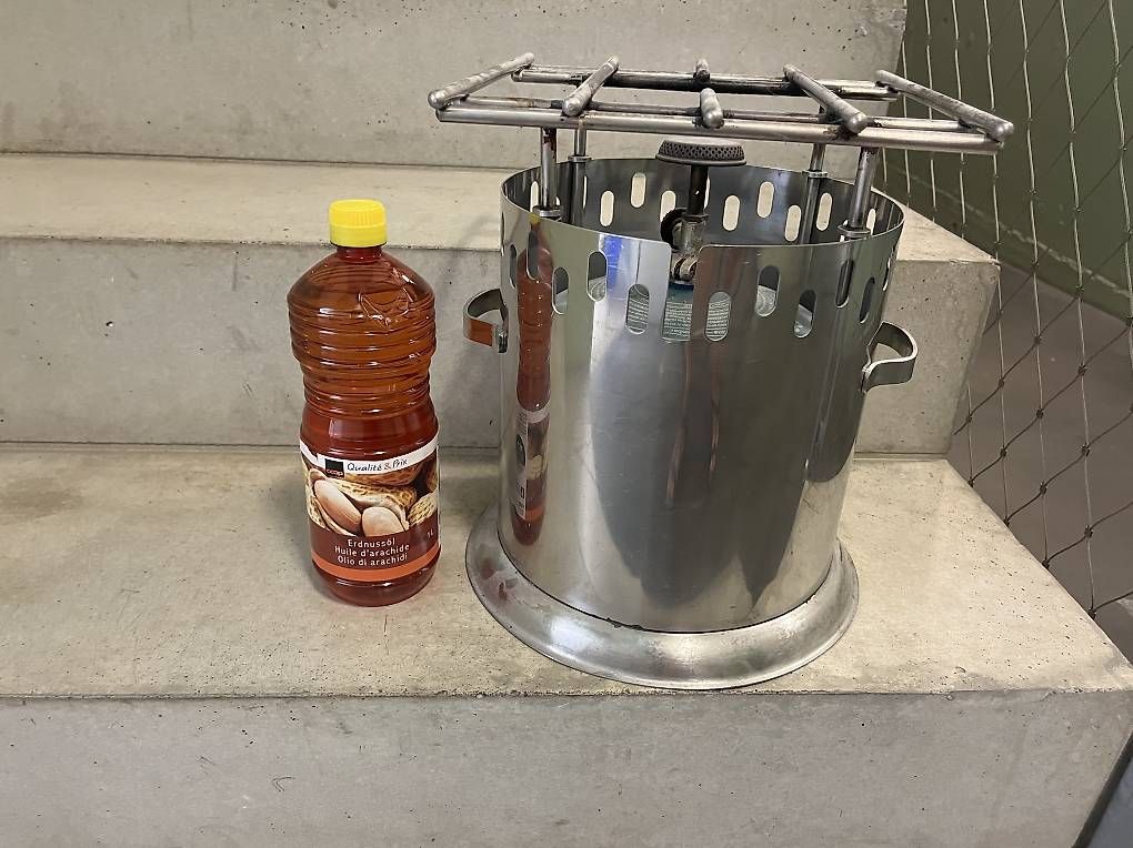 Elettrodomestici da cucina: Edelstahl Gaskocher einflanmmig – Usato da Illnau venduto da Camponovos 1