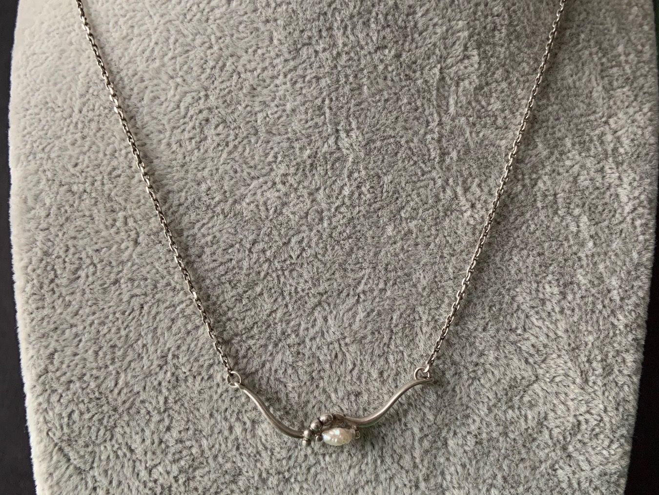 Catenine: Silberkette feine Perle (40cm) super Geschenk – Usato da Laufen venduto da Bellebellezza 9