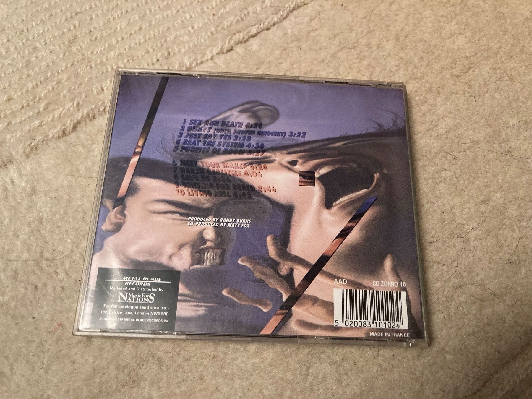 CD: Bitter End CD Harsh Realities 1990 – Usato da Wagenhausen venduto da Novafreund283 2