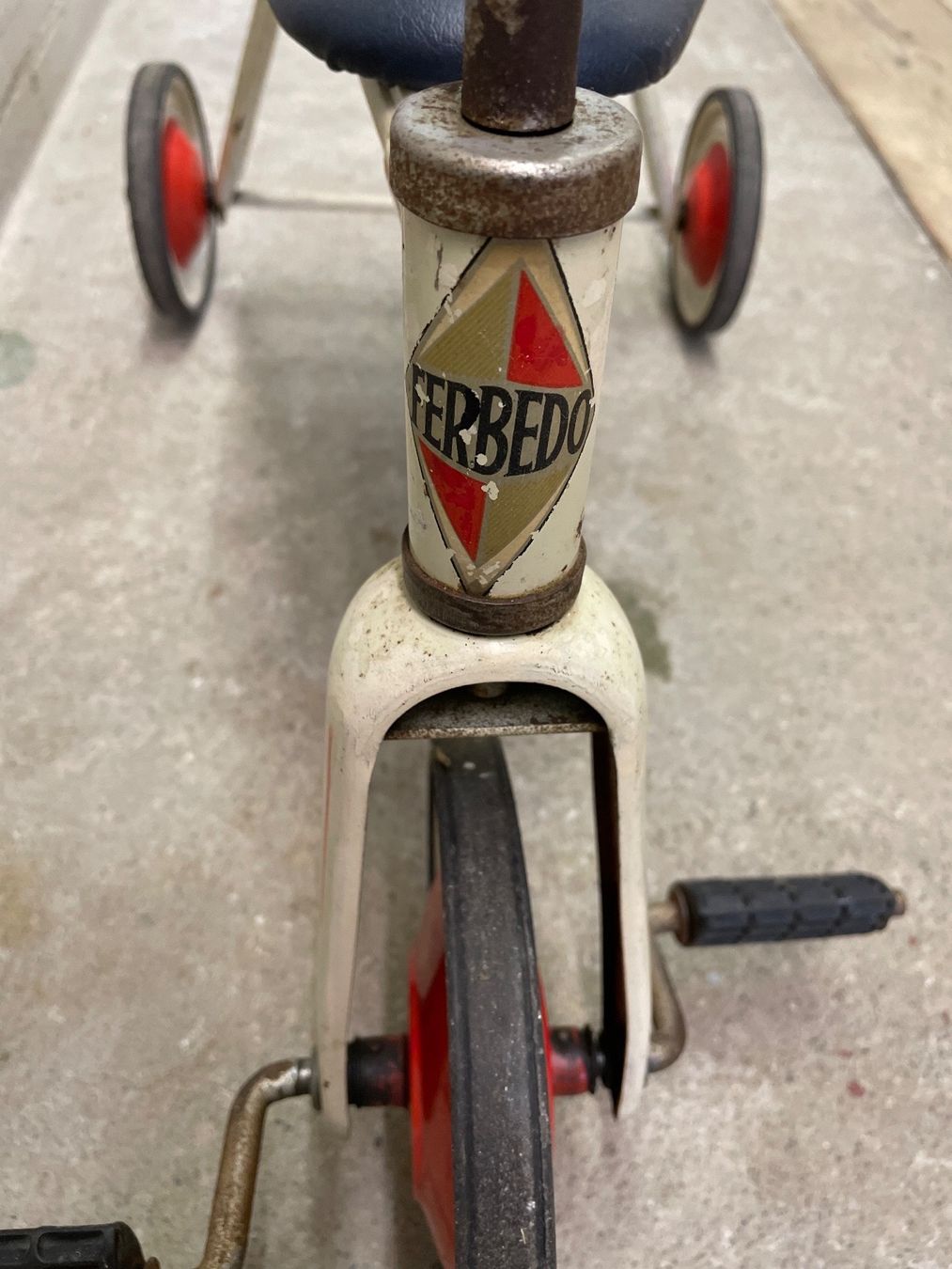 Veicoli per bambini: schönes altes FERBEDO Dreirad – Usato da Neunkirch venduto da autoscooter57 1