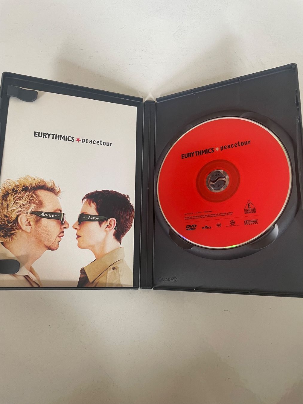 Tutti i DVDs: Eurythmics – Peacetour DVD – Usato da Minusio venduto da Pink222 1