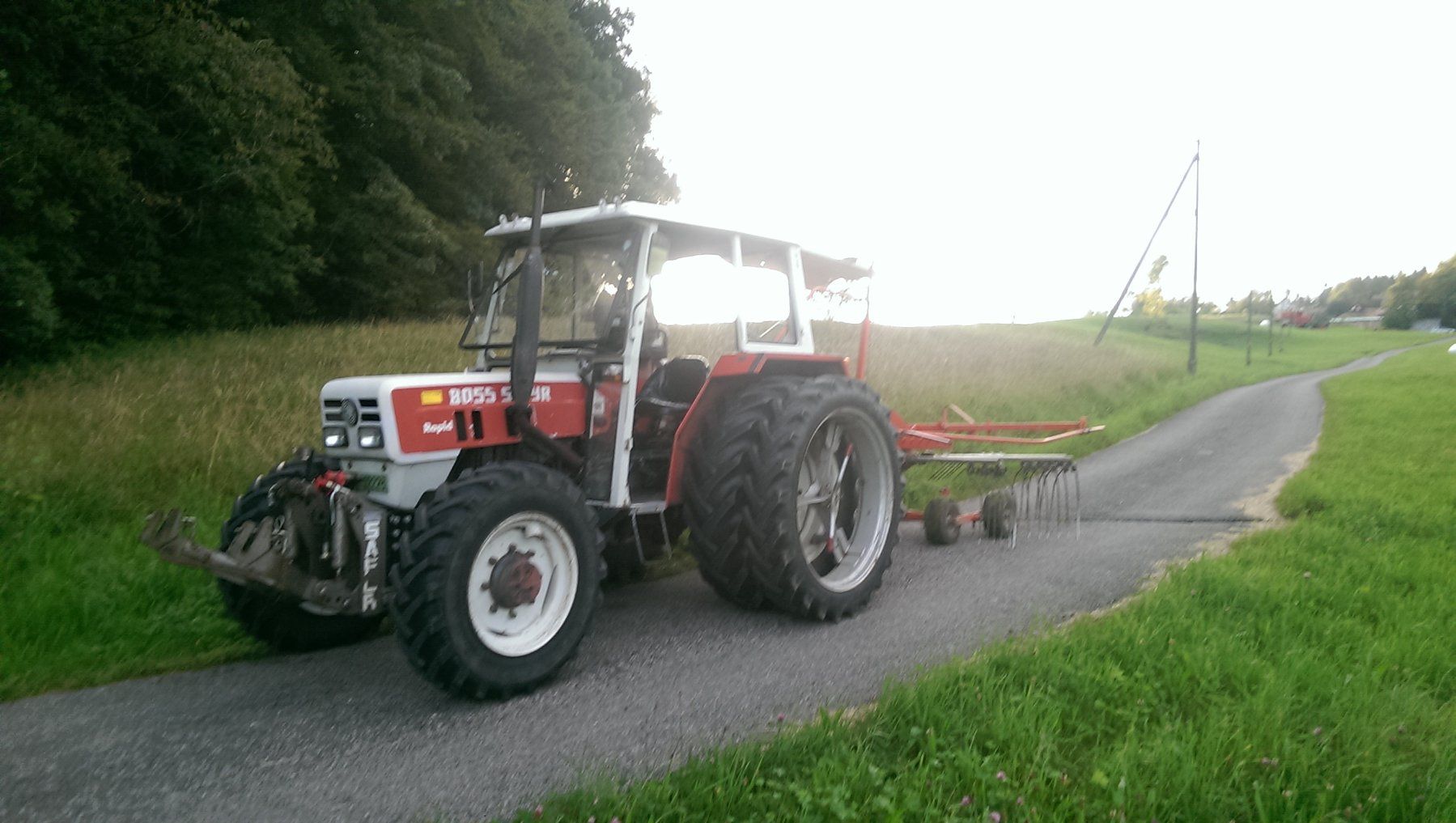 Steyr Tracteurs: Steyr 8055 – D'occasion à Sihlbrugg par Weag16 1