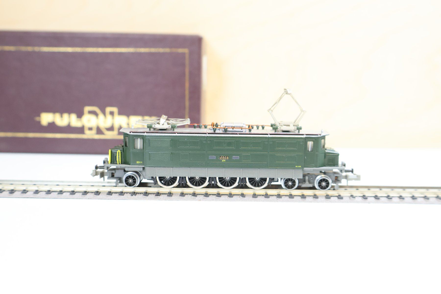 Fulgurex Modellini di ferrovie: Fulgurex SBB Ae 4/7 E-Lok - Spur N Messingmodell – Usato da Winterthur venduto da Monstera 6