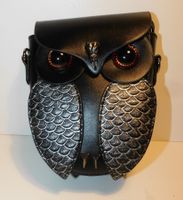 Tasche Umhängetasche Uhu - Neu - kleine Handtasche  19 hoch