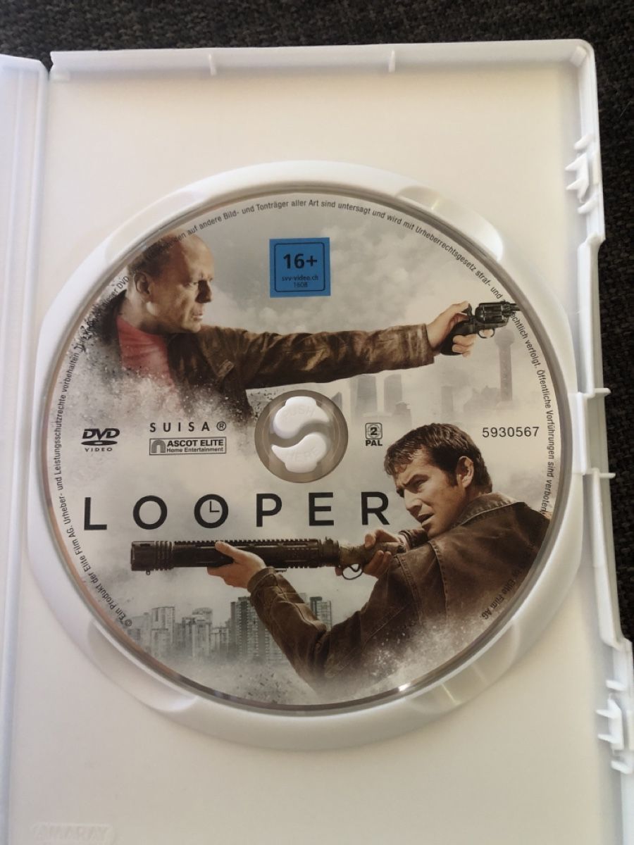 Tous les DVDs: DVD, LOOPER – D'occasion à Balsthal par Katzenfan99 2