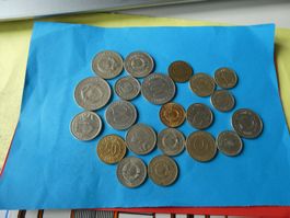 Jugoslawien, Konvolut alte Münzen