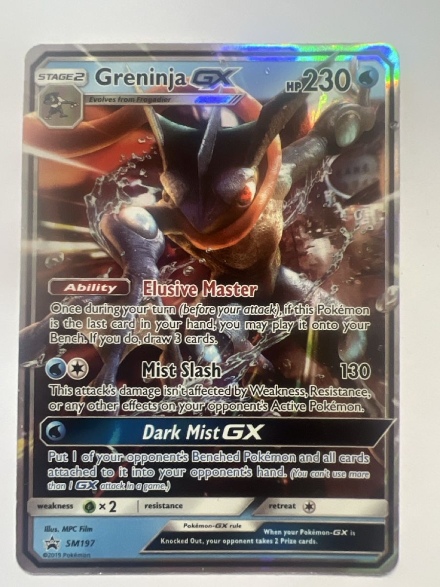 Pokémon Sammelbilder & Trading cards: Greninija GX Pokémon  – Gebraucht aus Frauenfeld von mwguv