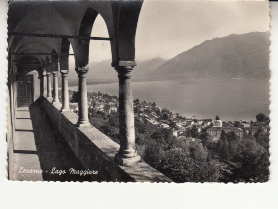 Cartoline postali: Locarno ca. 1950 – Usato da Bürglen TG venduto da StampGraf