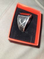 Silberring (925) Herrenring  Grösse 64/24 Vintage Stil —