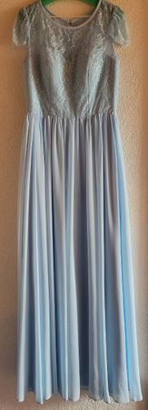 Ballkleid hellblau (Gr.M)