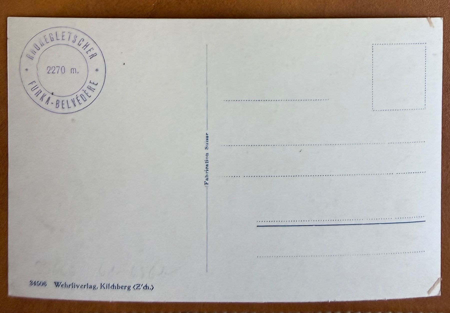 Cartoline postali: Rhonegletscher und die Gerstenhörner - AK – Usato da Lutry venduto da Ediego 1