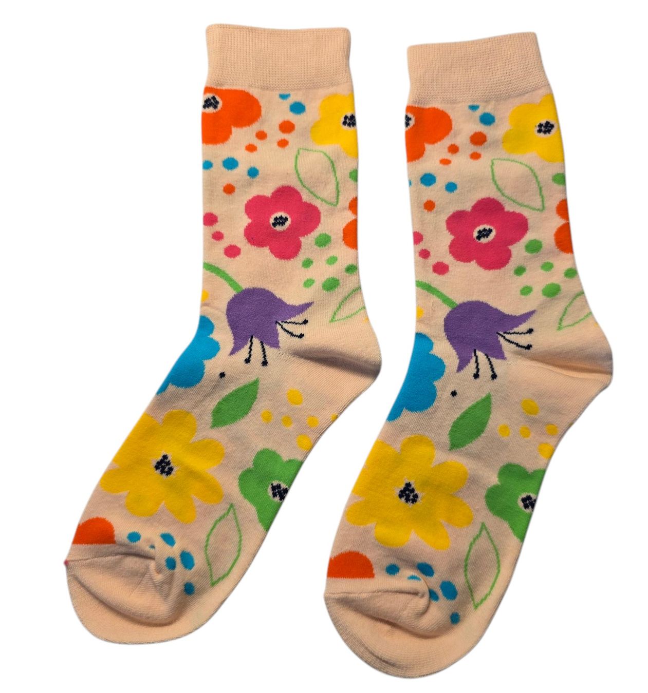 Calze: Socken Flowers / Blumen – Nuovo e nell'imballaggio originale da Zürich venduto da amysmith 1
