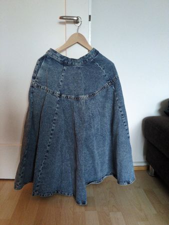 H&M maxi Jeansrock, Grösse 36,