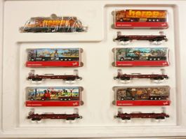 MINITRIX SET Monument Train MIT LKW,S HERPA WELTGESCCHICHTE