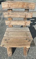 Rustikaler Stuhl aus Eukaliptus-Holz / 30.00 statt 290.00