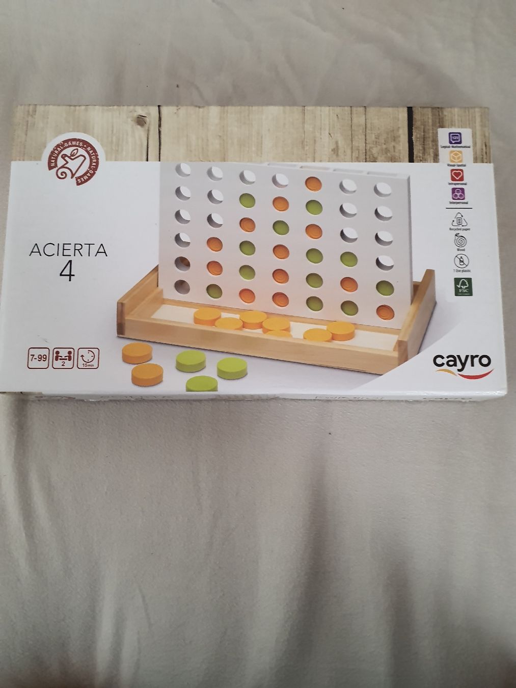 Giochi: Gesellschaftsspiel Cayro Acierta 4 – Nuovo (secondo la descrizione) da Zug venduto da Gemma.cardus