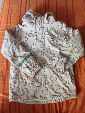 Kinder Regenjacke mit Kapuze – Gr. 134 / 8-9 Jahre (Neu)