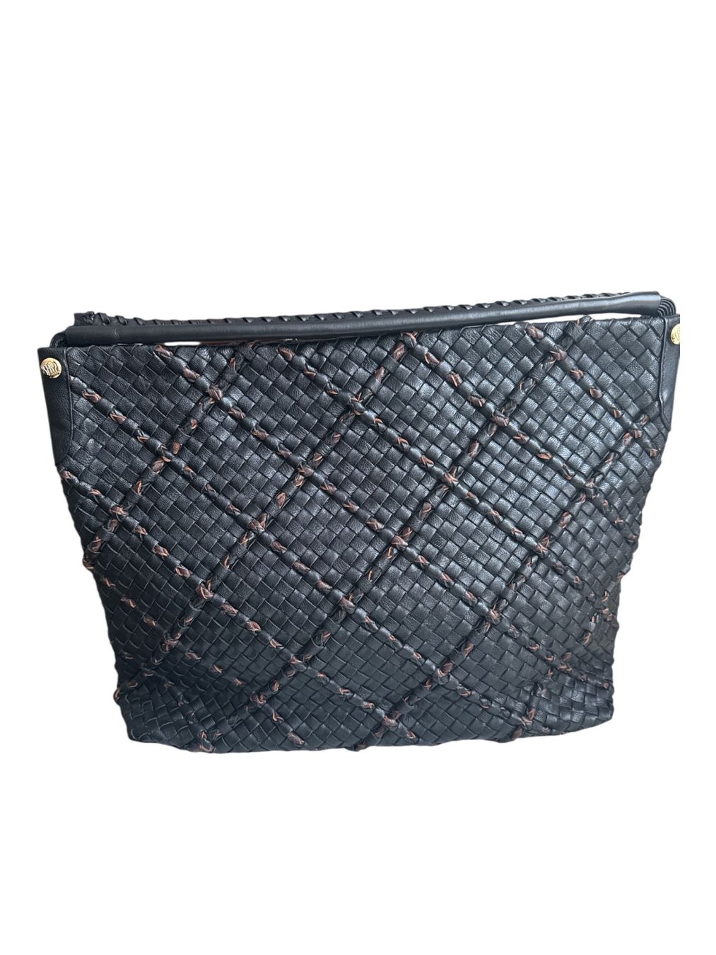 Nina Ricci Borse da donna: Renoma Woven Leather Handbag – Usato da Geneve venduto da DarlingVintage 2