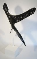 Grosse Gips-Skulptur: Jump