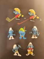 7 Schlümpfe-Figuren von Schleich und Peyo, gebraucht