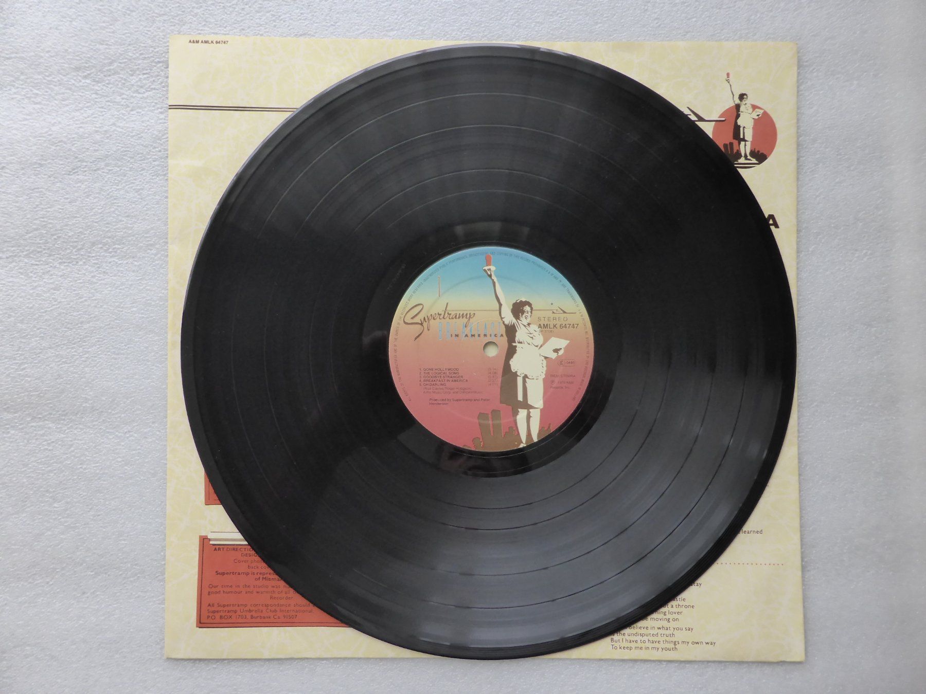 Schallplatten: VINYL  LP  SUPERTRAMP – Gebraucht aus Küssnacht am Rigi von Sunnestrahl 2