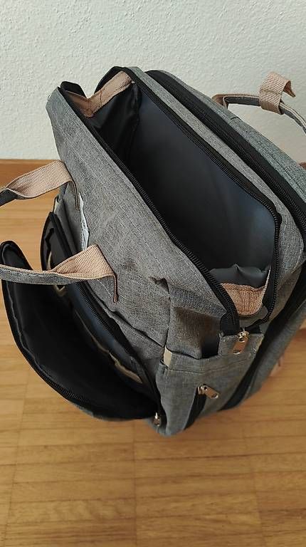 Kindertaschen: Wickelrucksack mit Bett – Neu und originalverpackt aus Zürich von Schret7 2