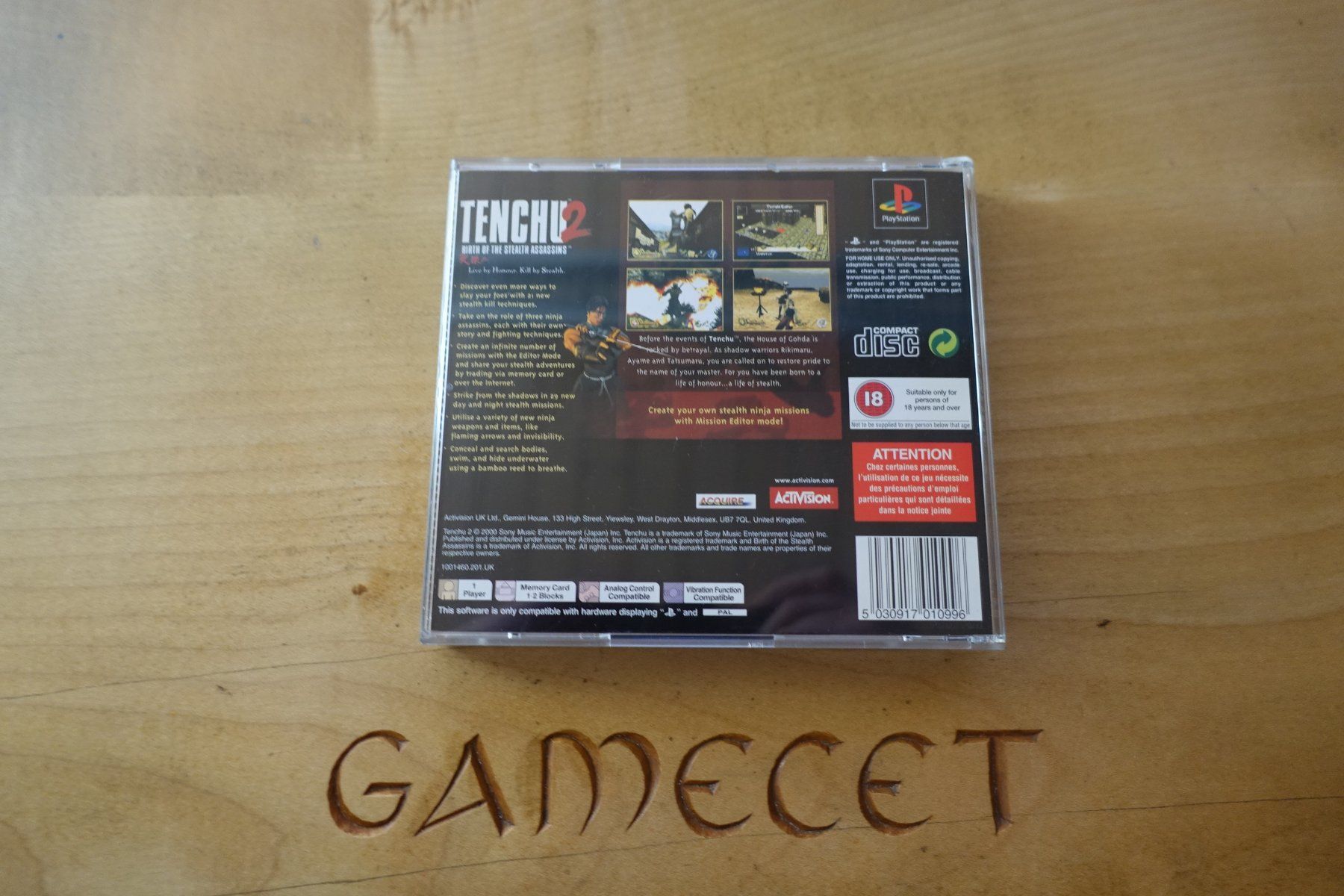 Sony Giochi: Tenchu 2 - UK-Version – Usato da Steinach venduto da Gamecet 2