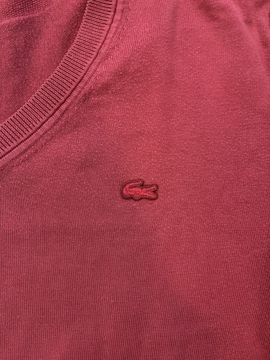 Lacoste Maglioni & Felpe: Pull Lacoste bordeaux, taille S, élégant pour l'automne – Usato da Baulmes venduto da resel_.tm 1