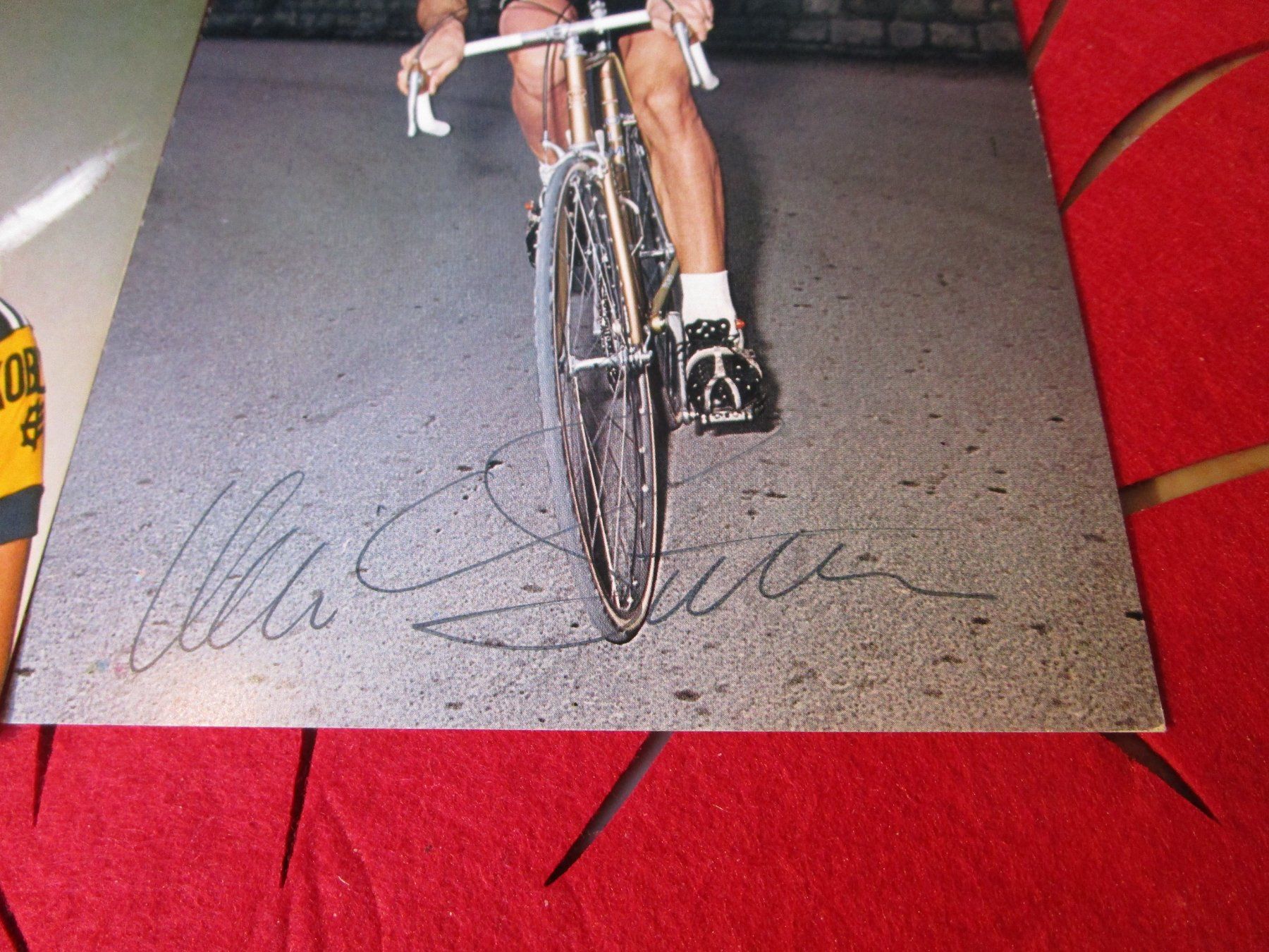 Autografi: UELI SUTTER CH RENNVELOFAHRER 2X AUTOGRAMMKARTEN ANTIK – Usato da GUTENSWIL venduto da Alpina6 3