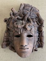 Alte Keramikmaske MEDUSA Maske Ton