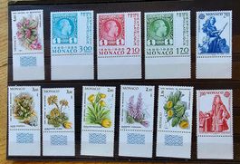 MONACO timbres neufs ** ~1985
